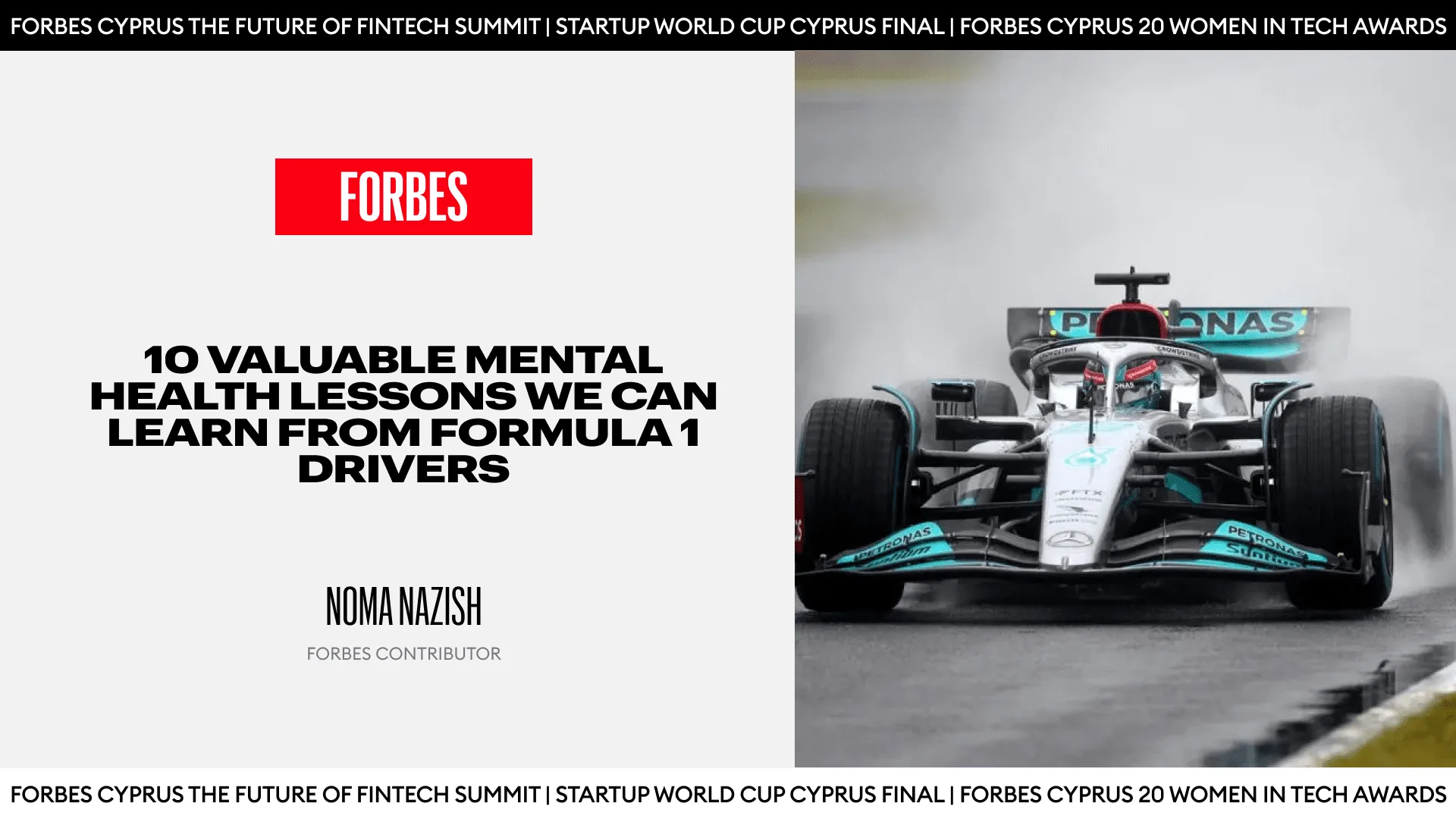 10 Lessons From Formula 1 Drivers