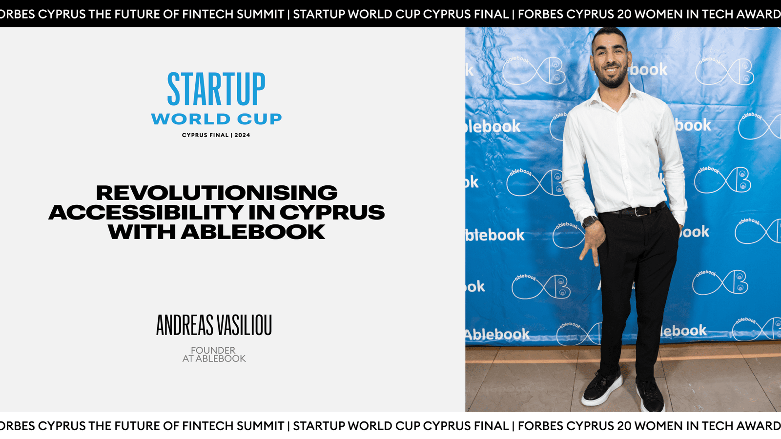 Andreas Vasiliou: Revolutionising Accessibility in Cyprus with Ablebook