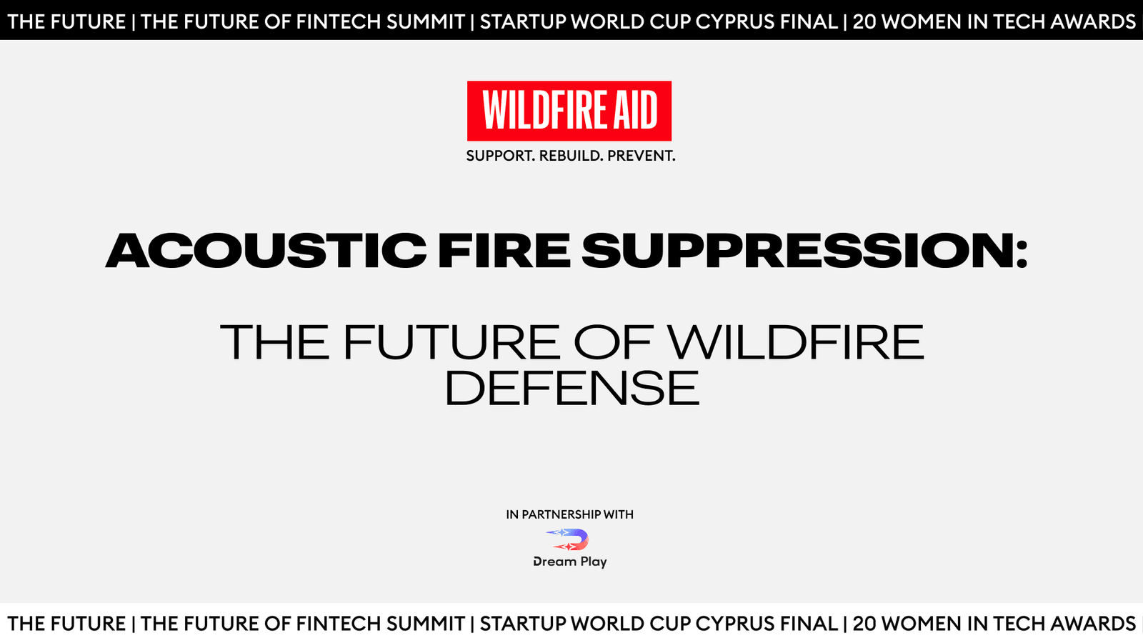 Future of wildfire defence discussed here
