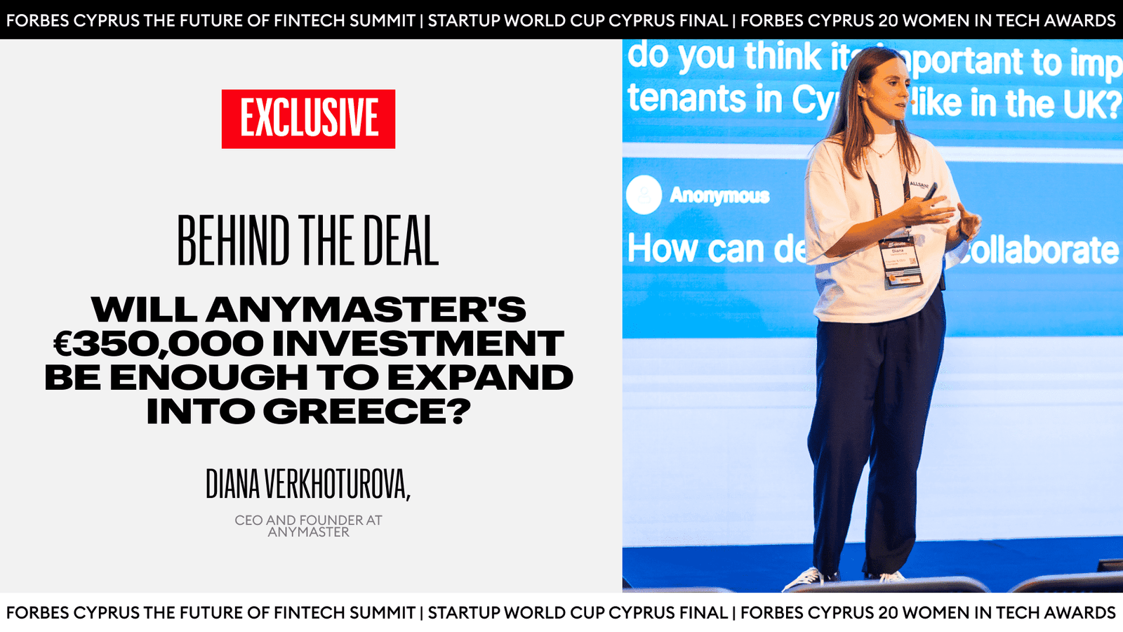 Anymaster secure 350,000 euro to expand into Greece