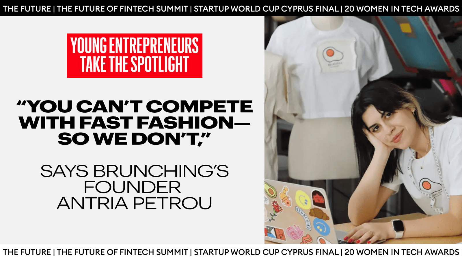 BRUNCHING’s Founder Antria Petrou