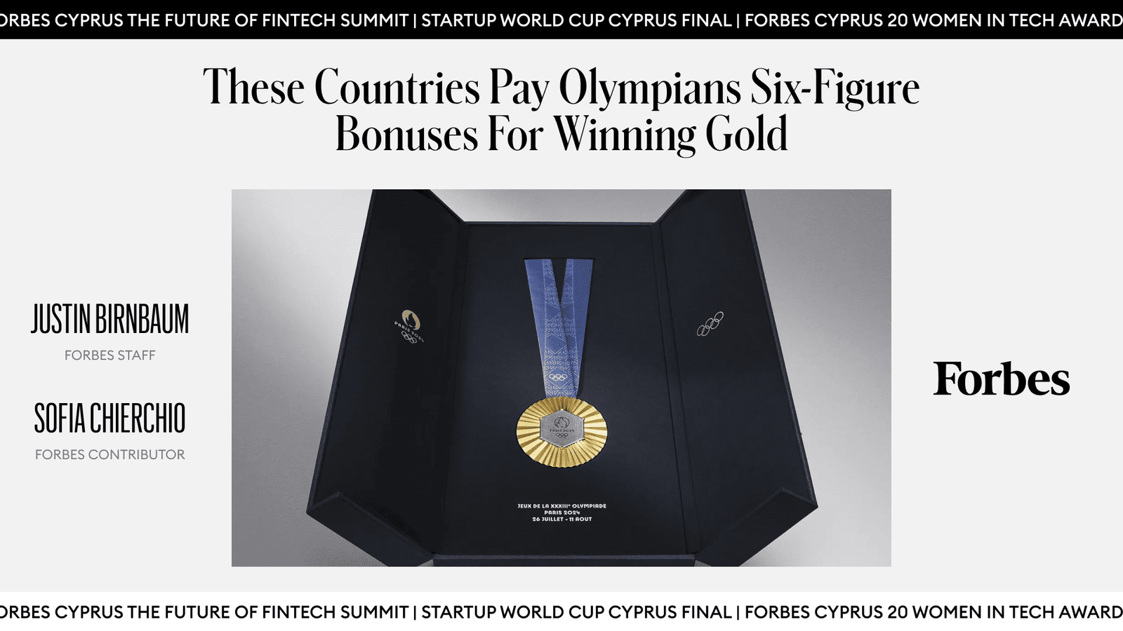 These Countries Pay Olympians Six-Figure Bonuses For Winning Gold