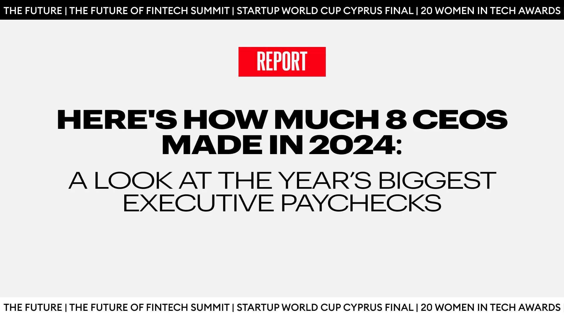 CEOs Executive Paychecks