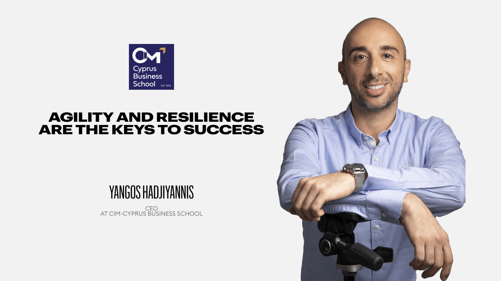 Yangos Hadjiyannis: CEO of CIM-Cyprus Business School
