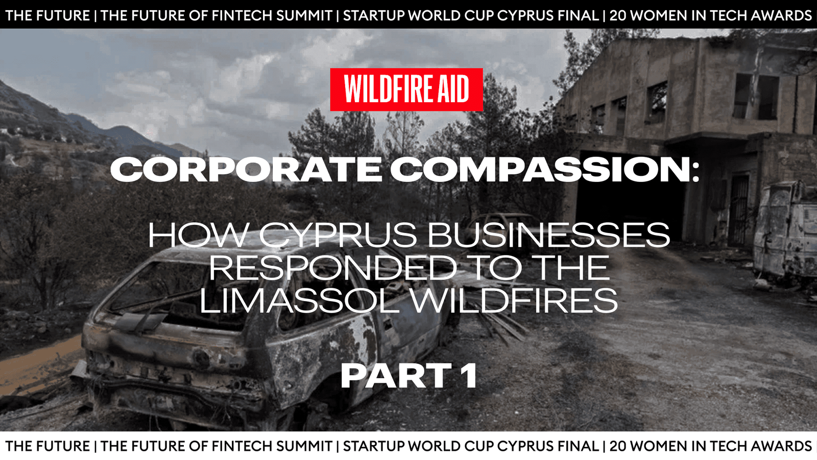 Cyprus Businesses Responded Limassol Wildfires
