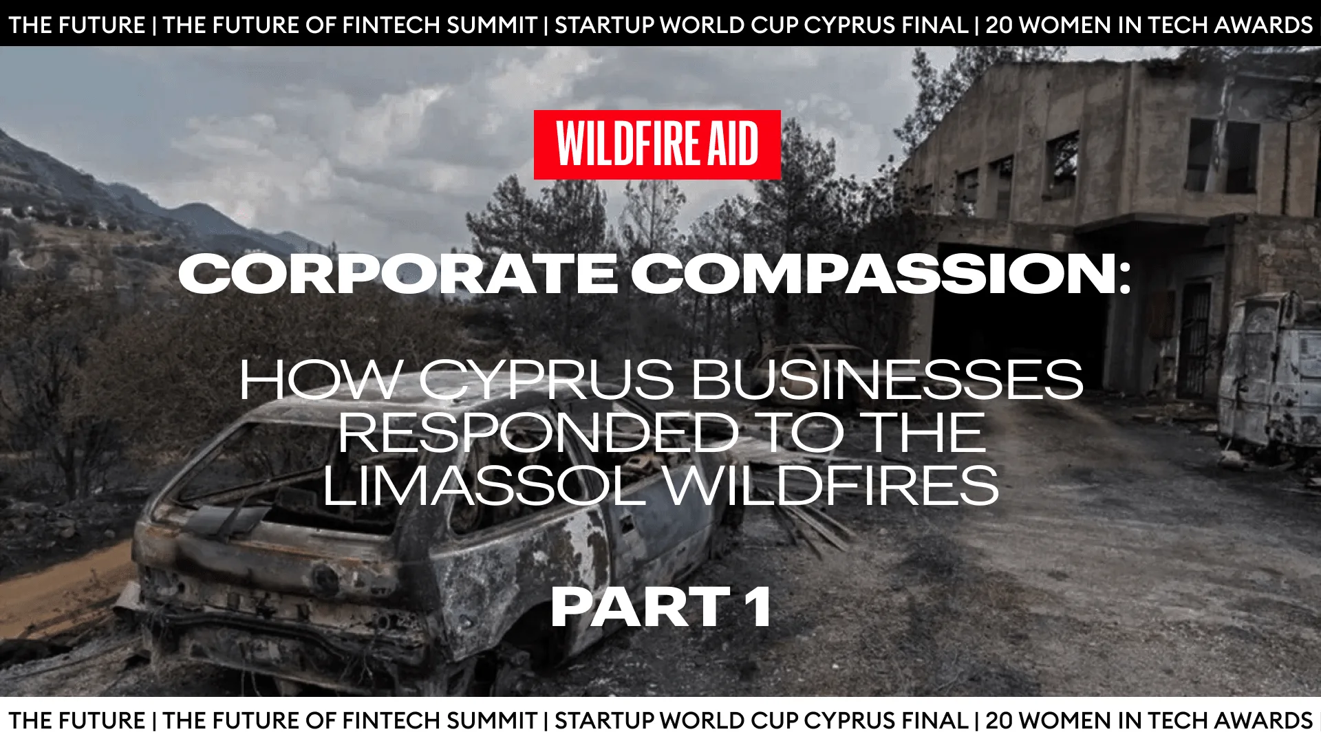 Cyprus Businesses Responded Limassol Wildfires