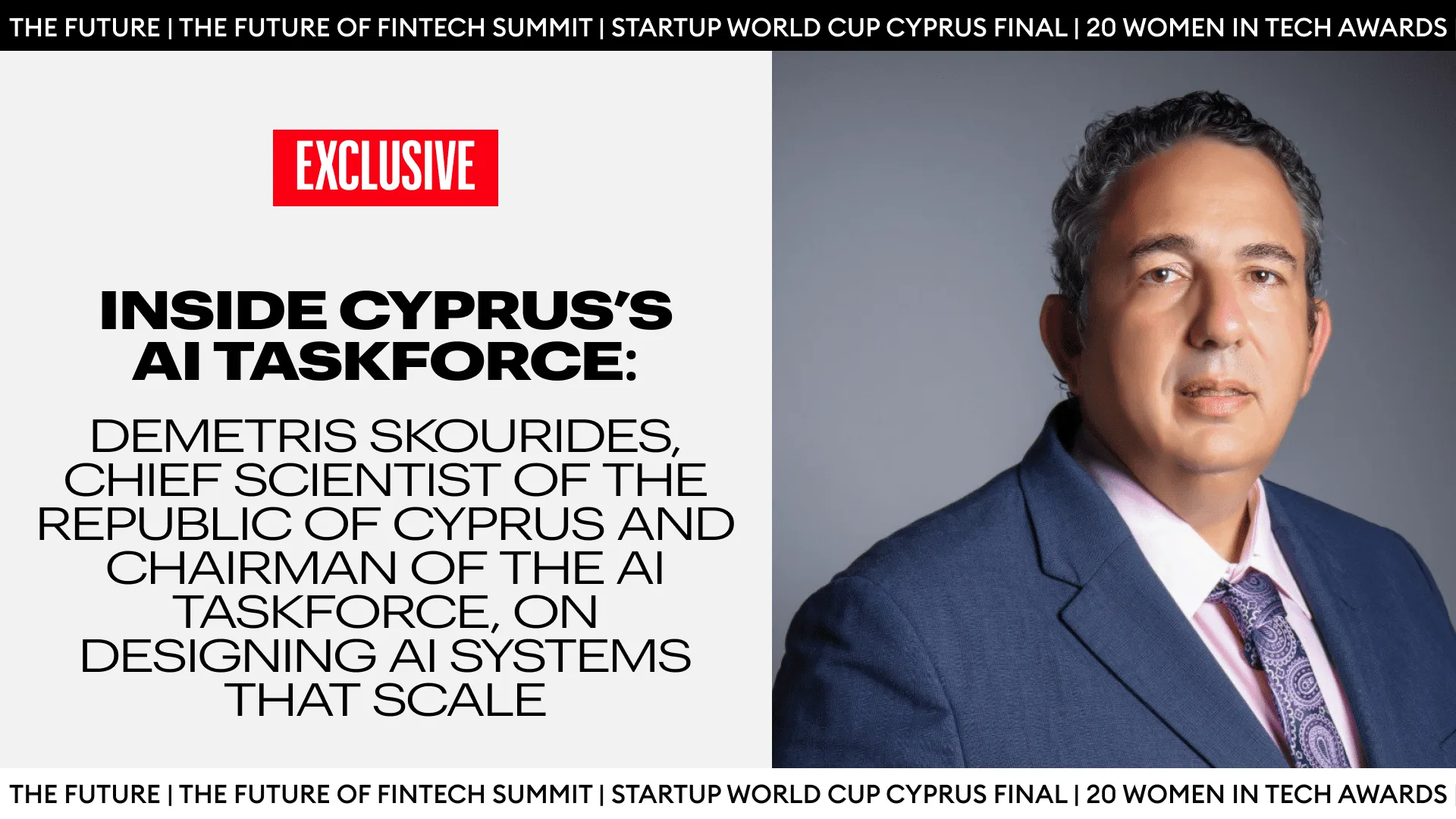 Demetris Skourides Chairman of the AI Taskforce