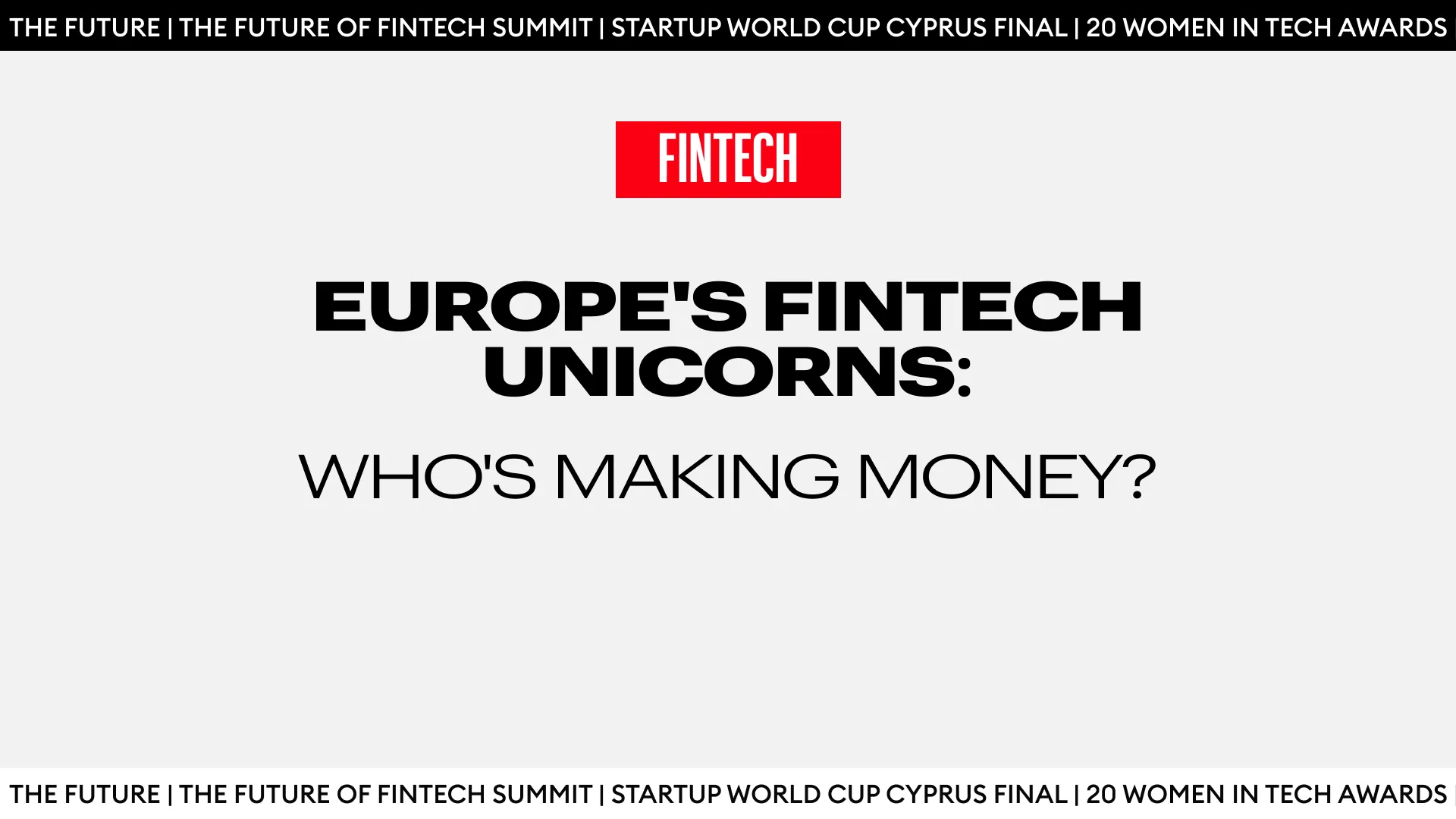 Europe's Fintech Unicorns