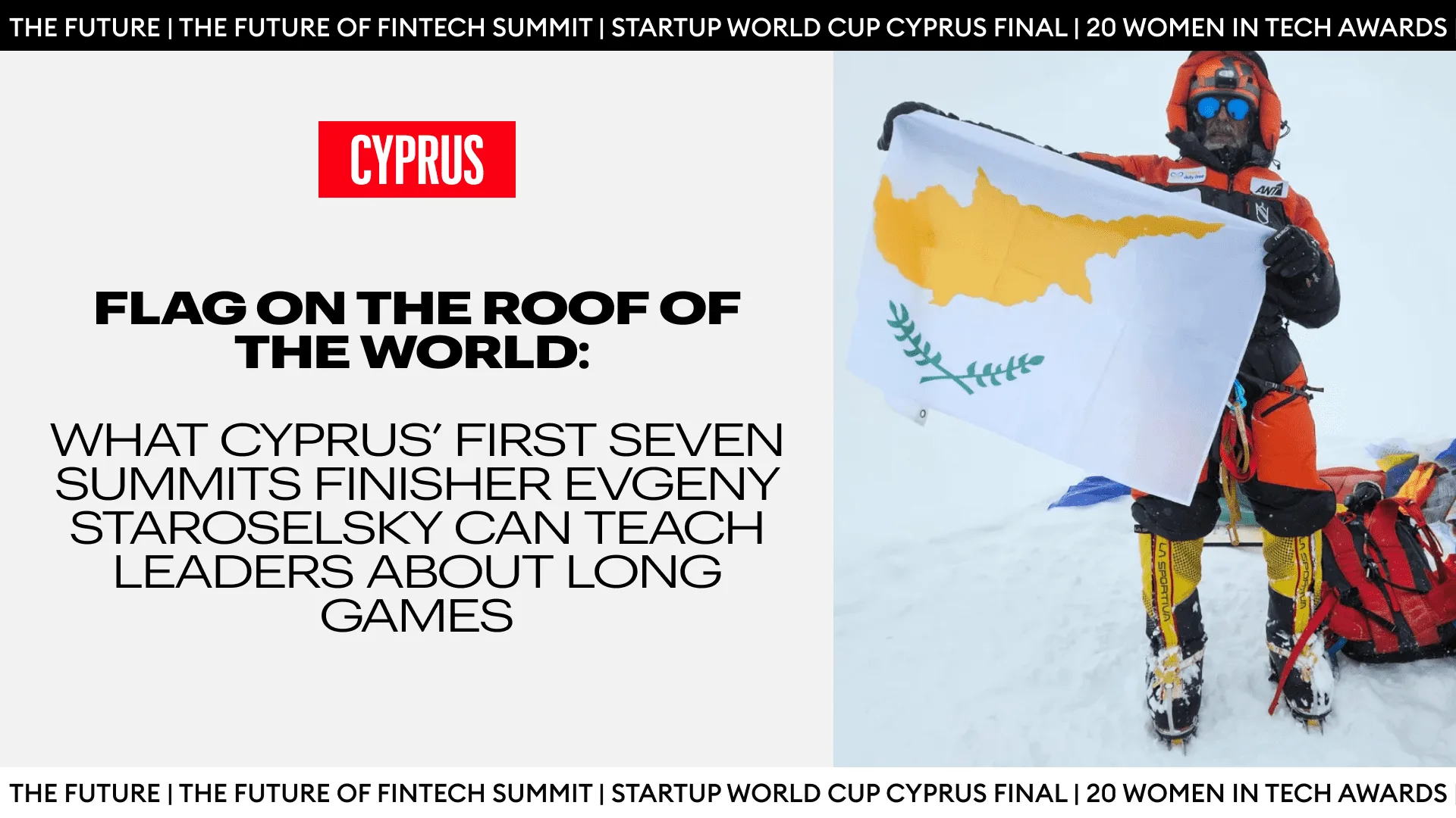 Flag on the Roof of the World Evgeny Staroselsky