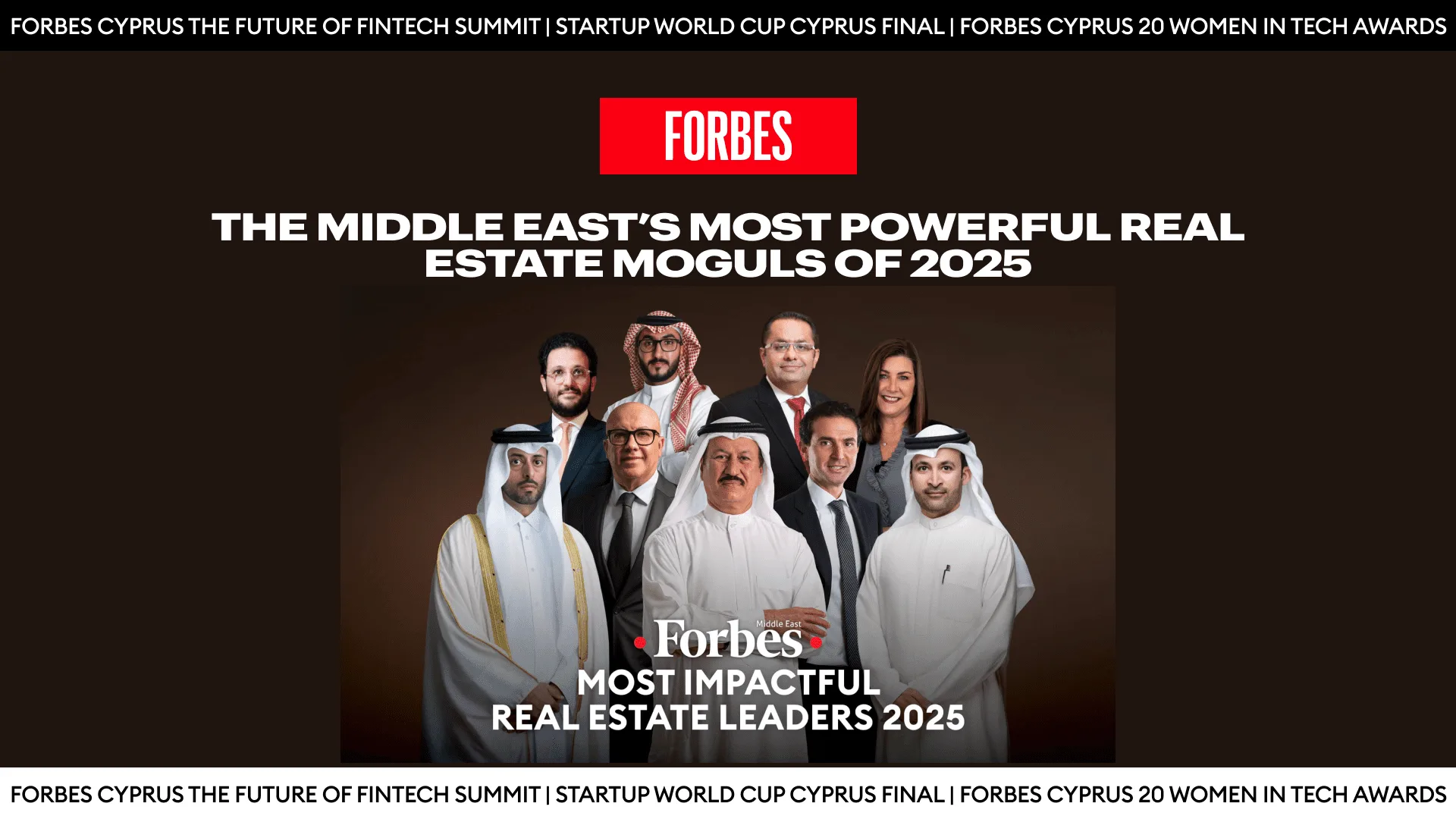 Forbes 100 Most Impactful Real Estate Leaders