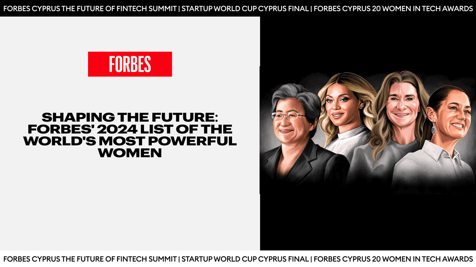 Forbes 100 Most Powerful Women List