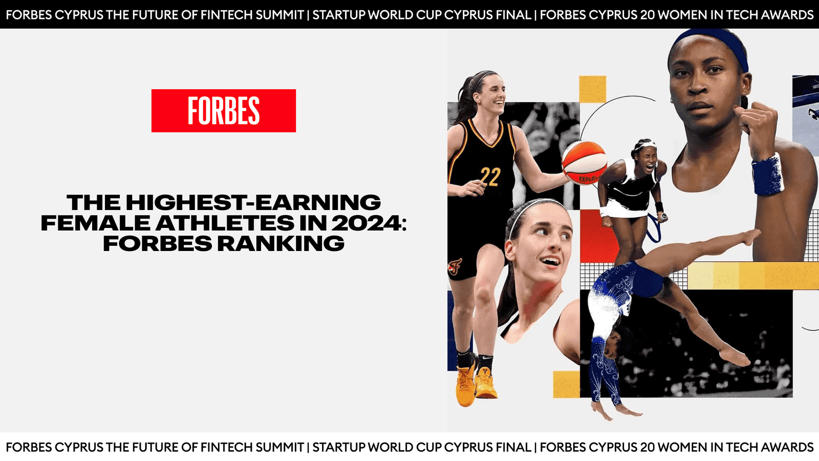 Forbes Ranking Female Athletes 2024