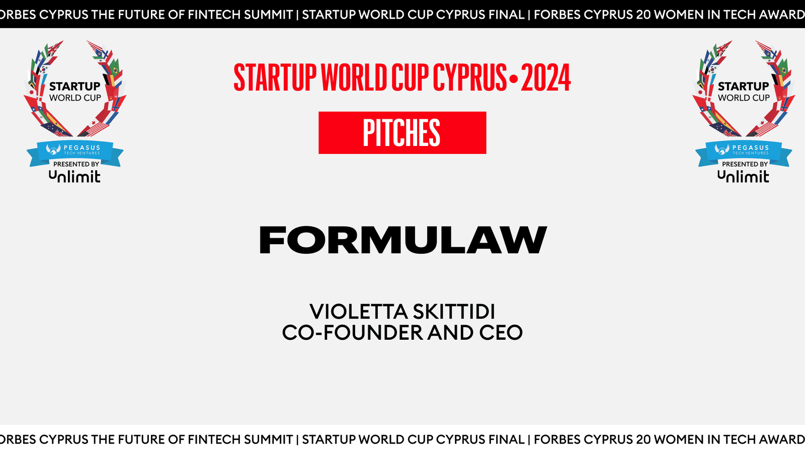 Startup World Cup Cyprus Finals 2024: Formulaw – Violetta Skittidi