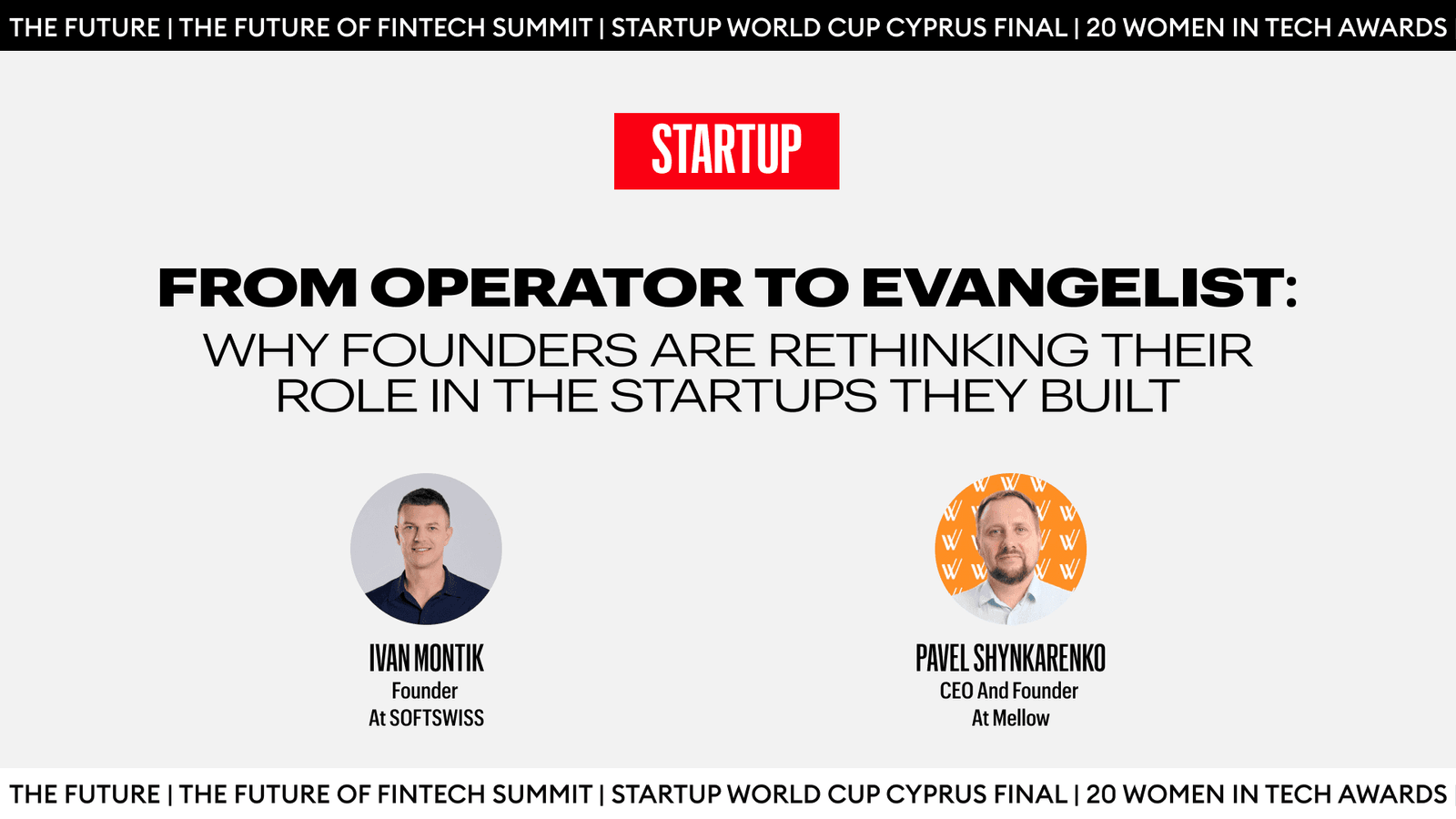 Founders Role Startups