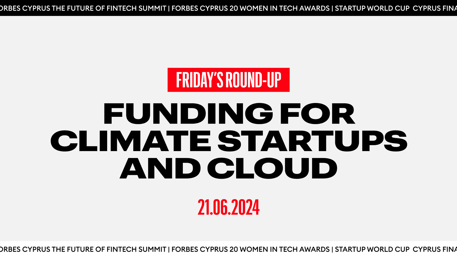 Funding for Climate Startups and Cloud