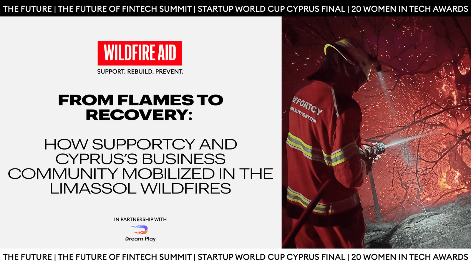 From Flames to Recovery- SupportCY Limassol Wildfires