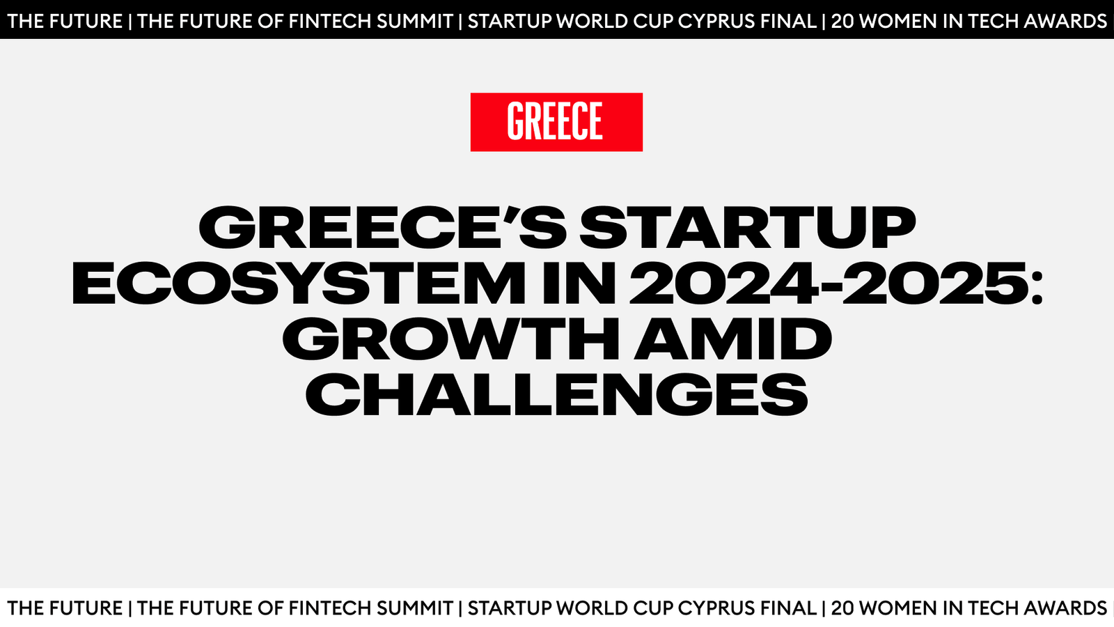 Greece’s Startup Ecosystem