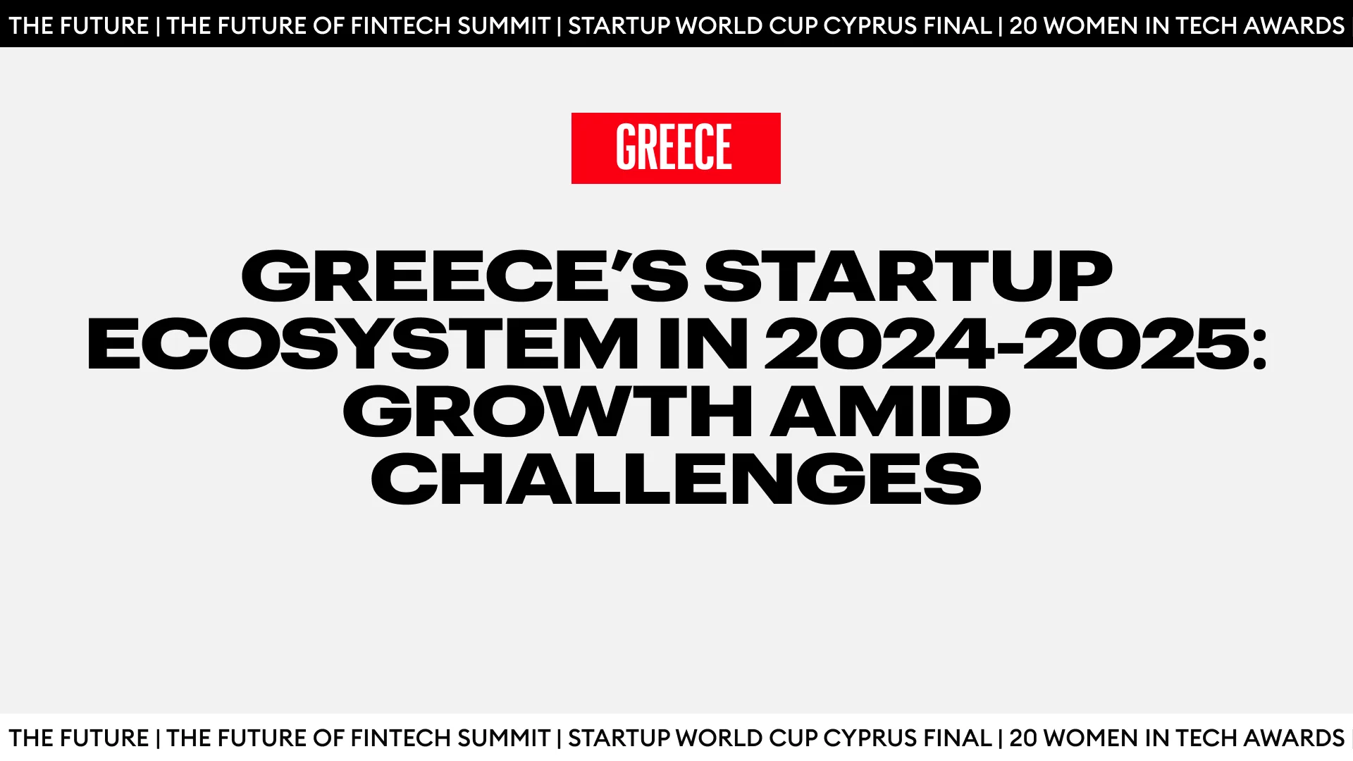 Greece’s Startup Ecosystem