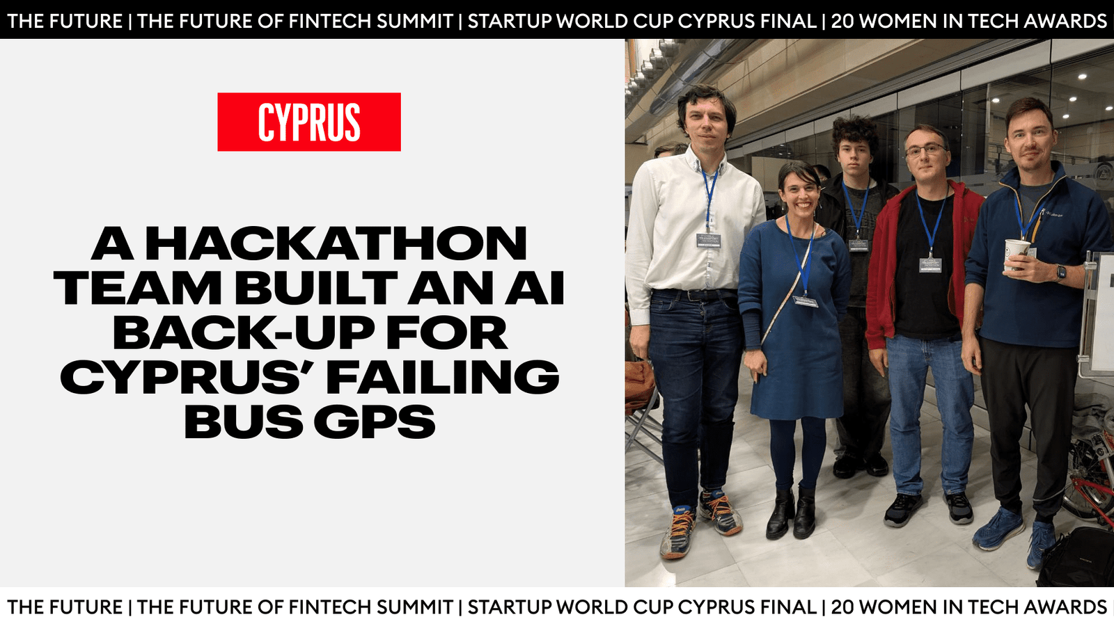 Hackathon Cyprus’ Failing Bus GPS