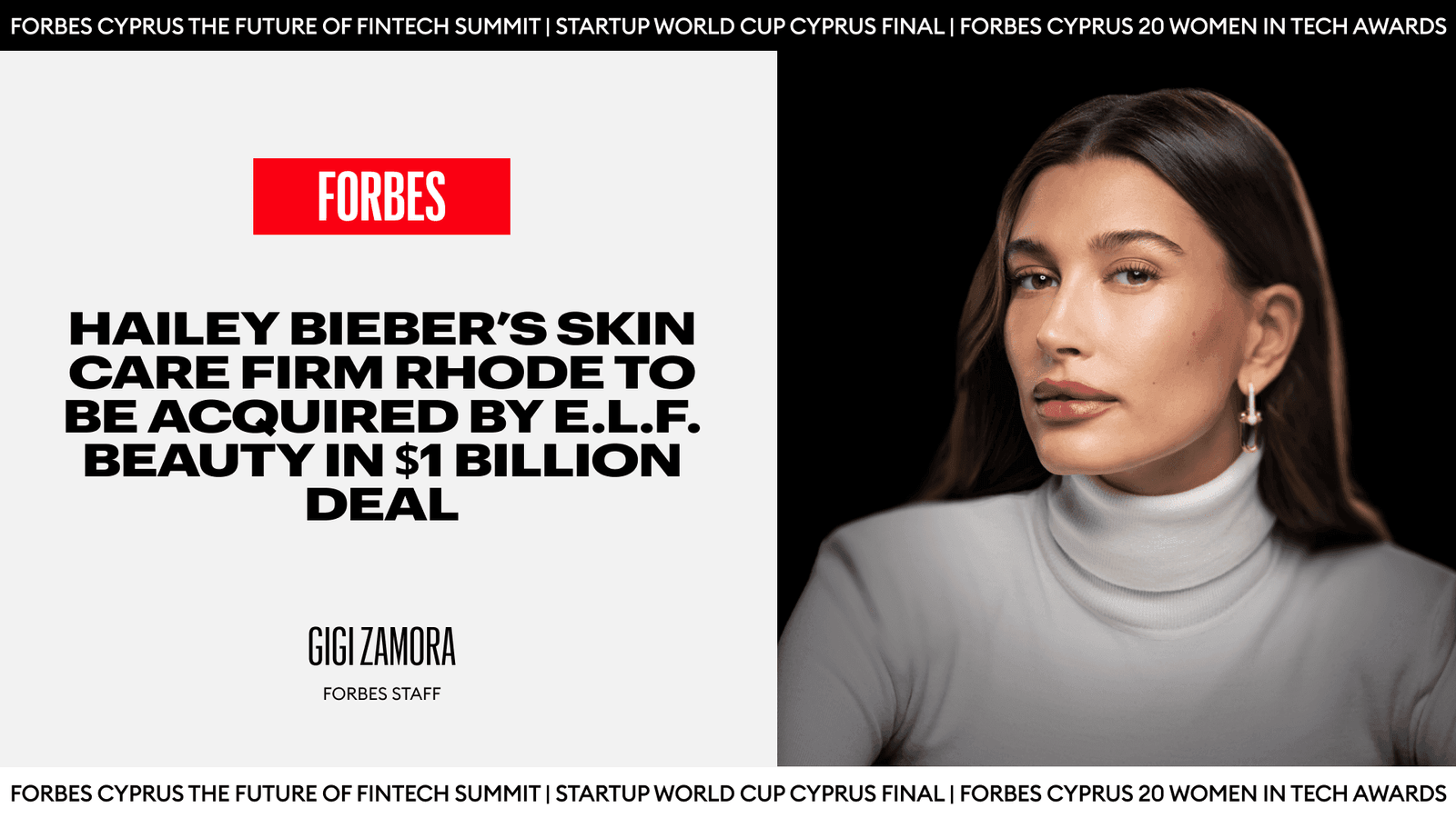 Hailey Bieber’s Skin Care Firm Rhode