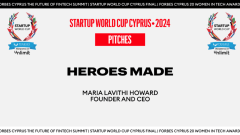 Startup World Cup Cyprus Finals 2024: Heroes Made – Maria Lavithi Howard