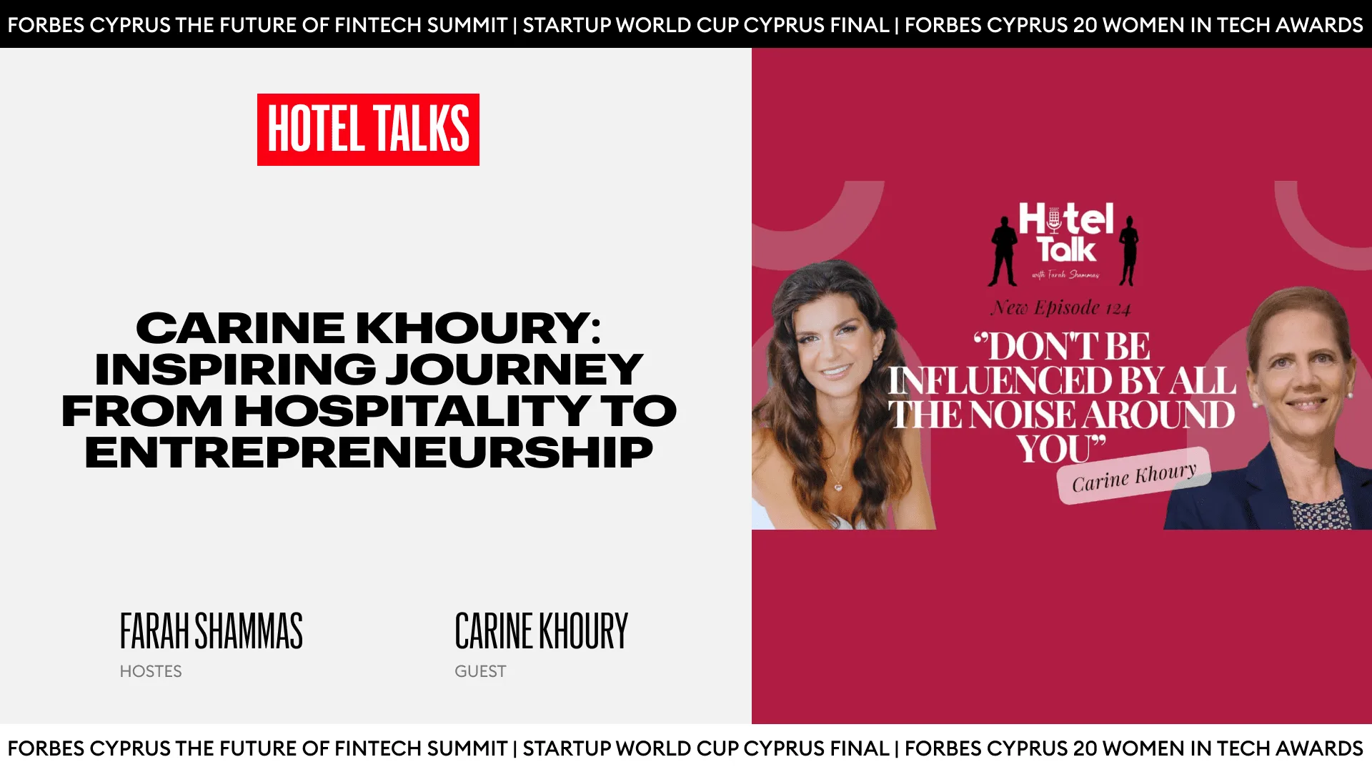 Hotel Talks Carine Khoury