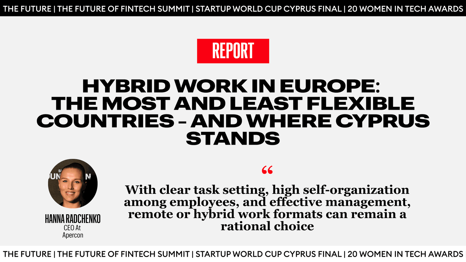 Hybrid Work In Europe and Cyprus