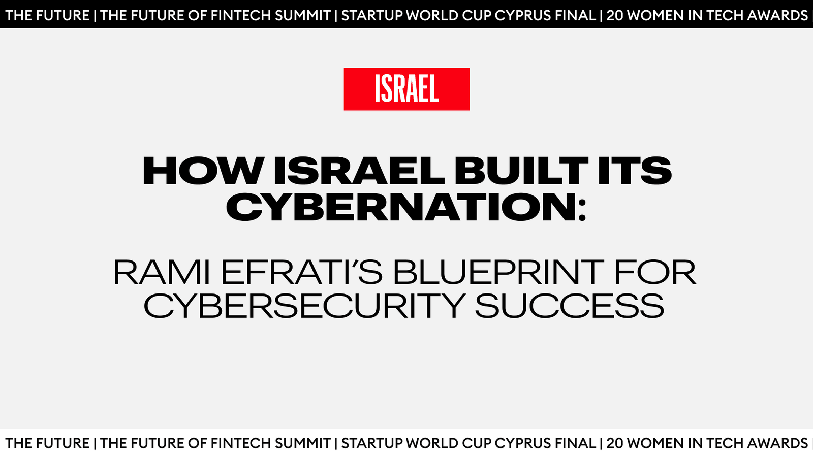 Israel Cybersecurity