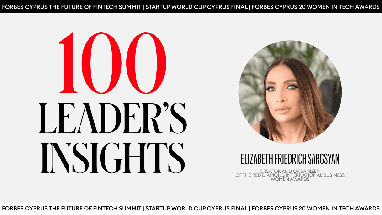 Leader’s Insights- Elizabeth Friedrich Sargsyan