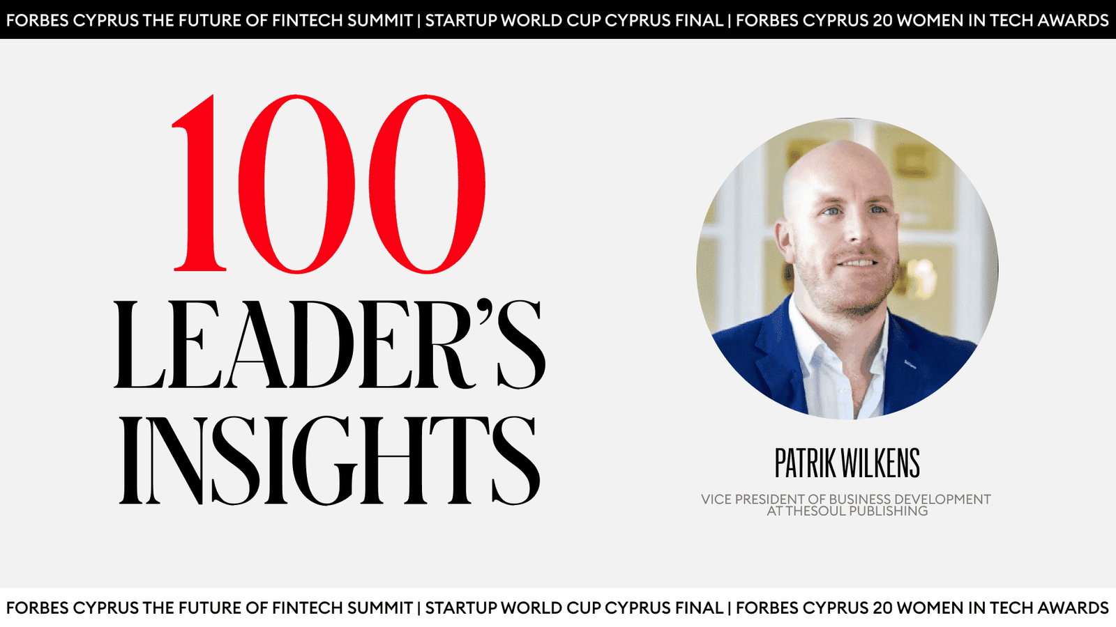 Leader’s Insights- Patrik Wilkens