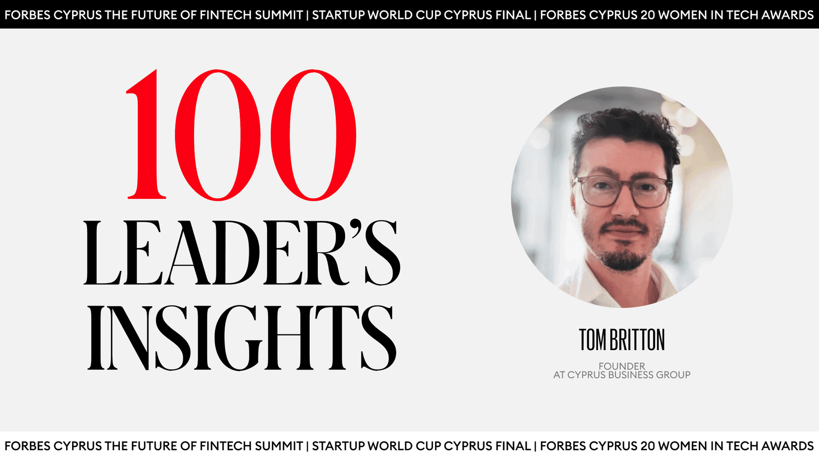 Leader’s Insights Tom Britton
