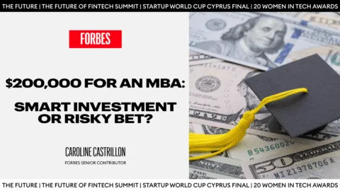 MBA Smart Investment Or Risky Bet