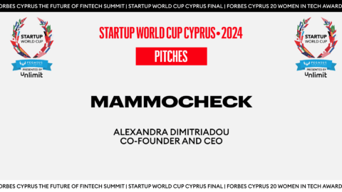 Startup World Cup Cyprus Finals 2024: Mammocheck – Alexandra Dimitriadou