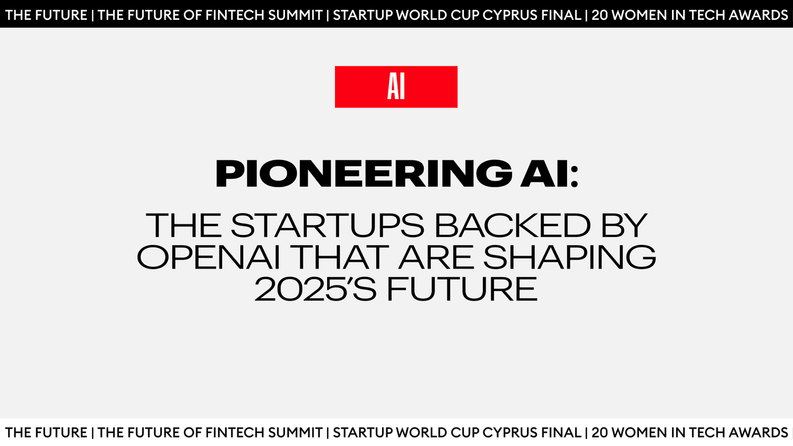 Pioneering AI Startups OpenAI