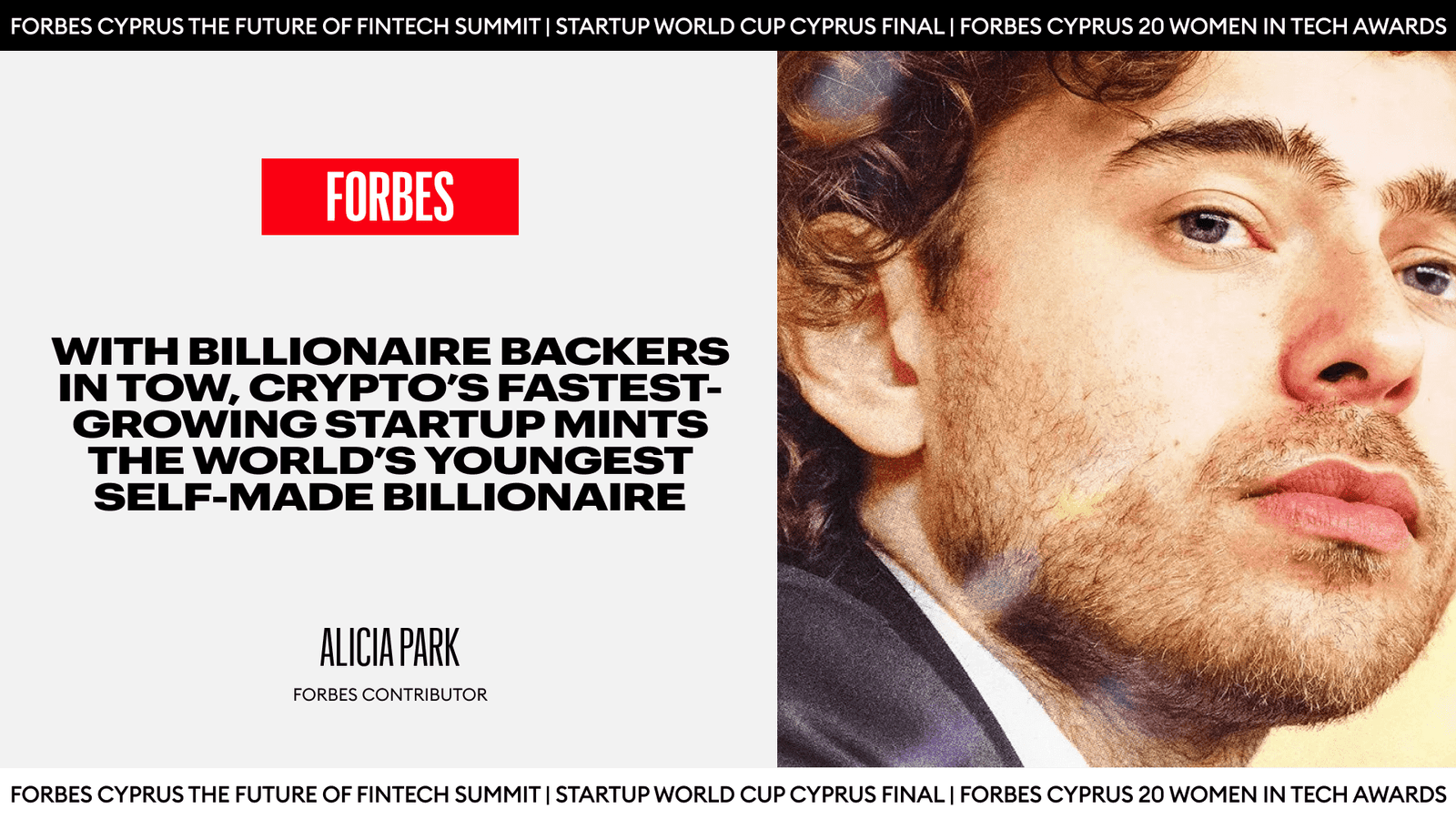 Polymarket’s 27 year-old founder Shayne Coplan