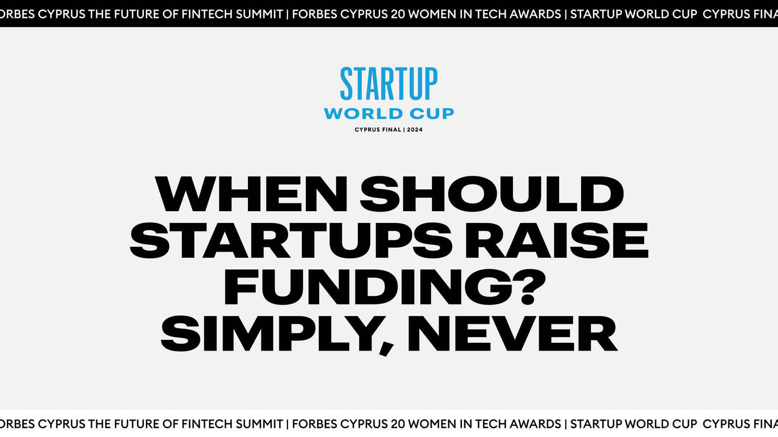 When should startups raise funding?