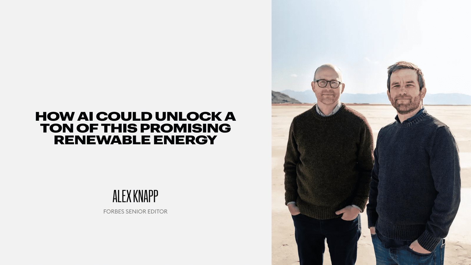How AI Could Unlock A Ton Of This Promising Renewable Energy