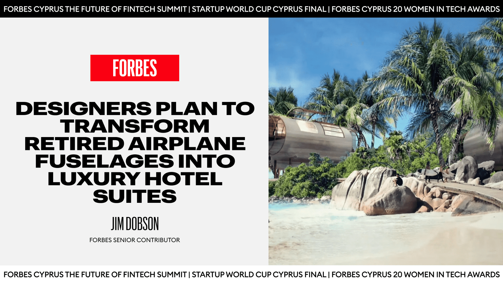 Retired Airplane Fuselages Into Luxury Hotel Suites