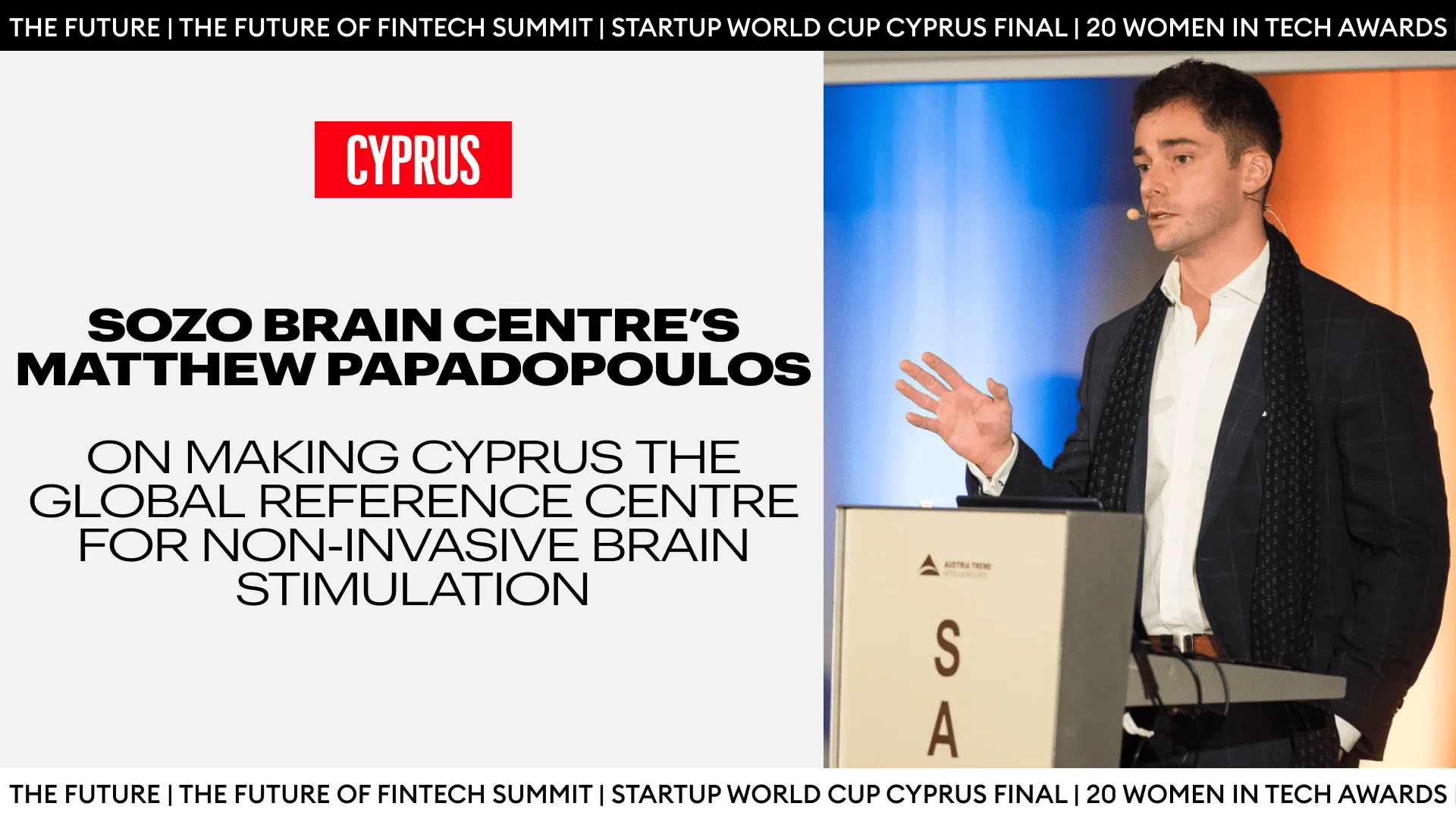 SOZO Brain Centre’s Matthew Papadopoulos
