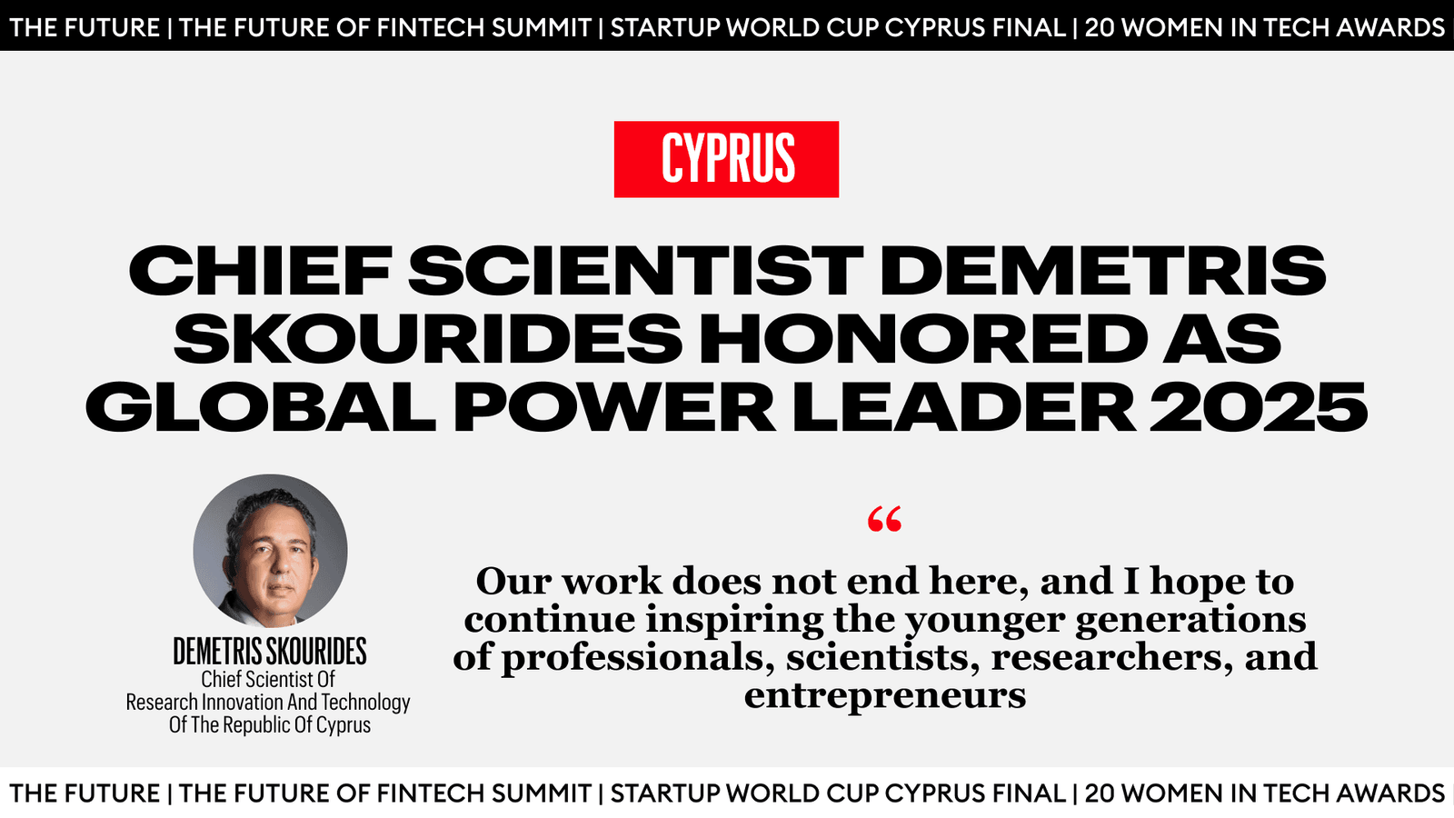 Skourides Global Power Leader 2025