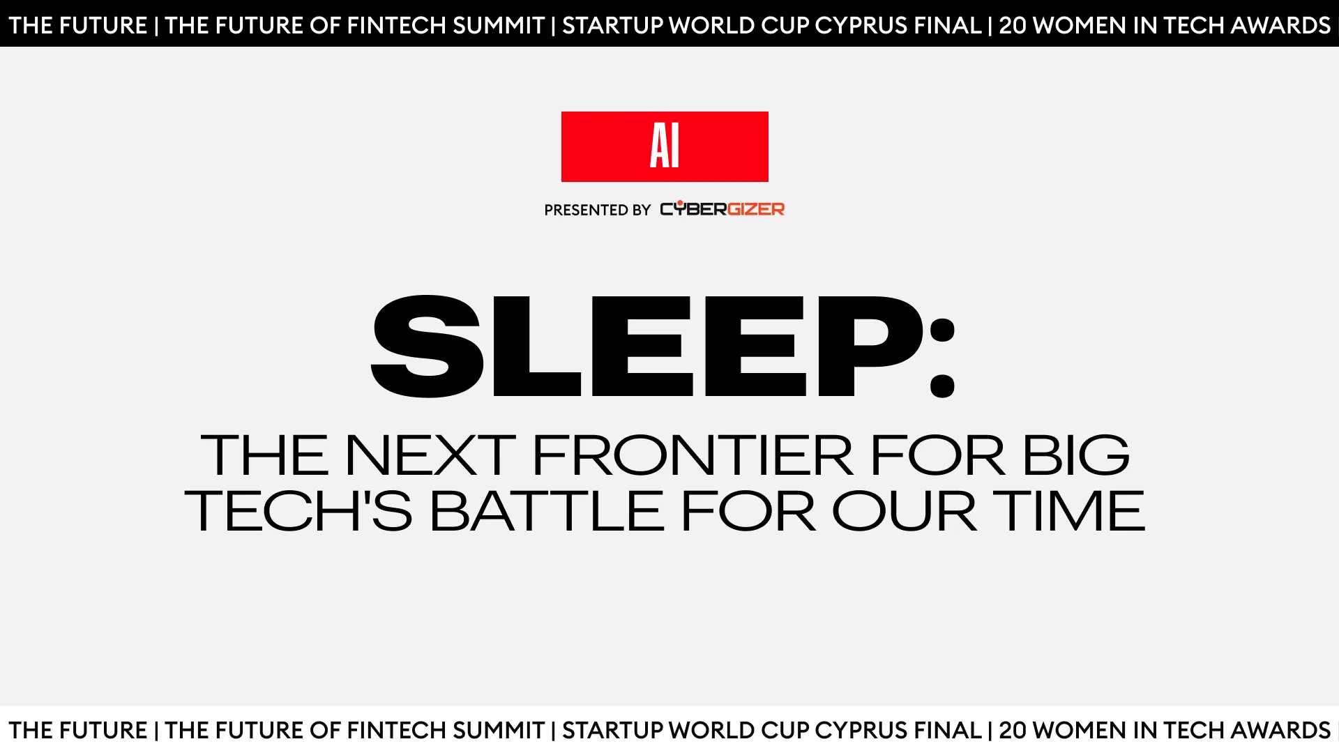 Sleep The Next Frontier