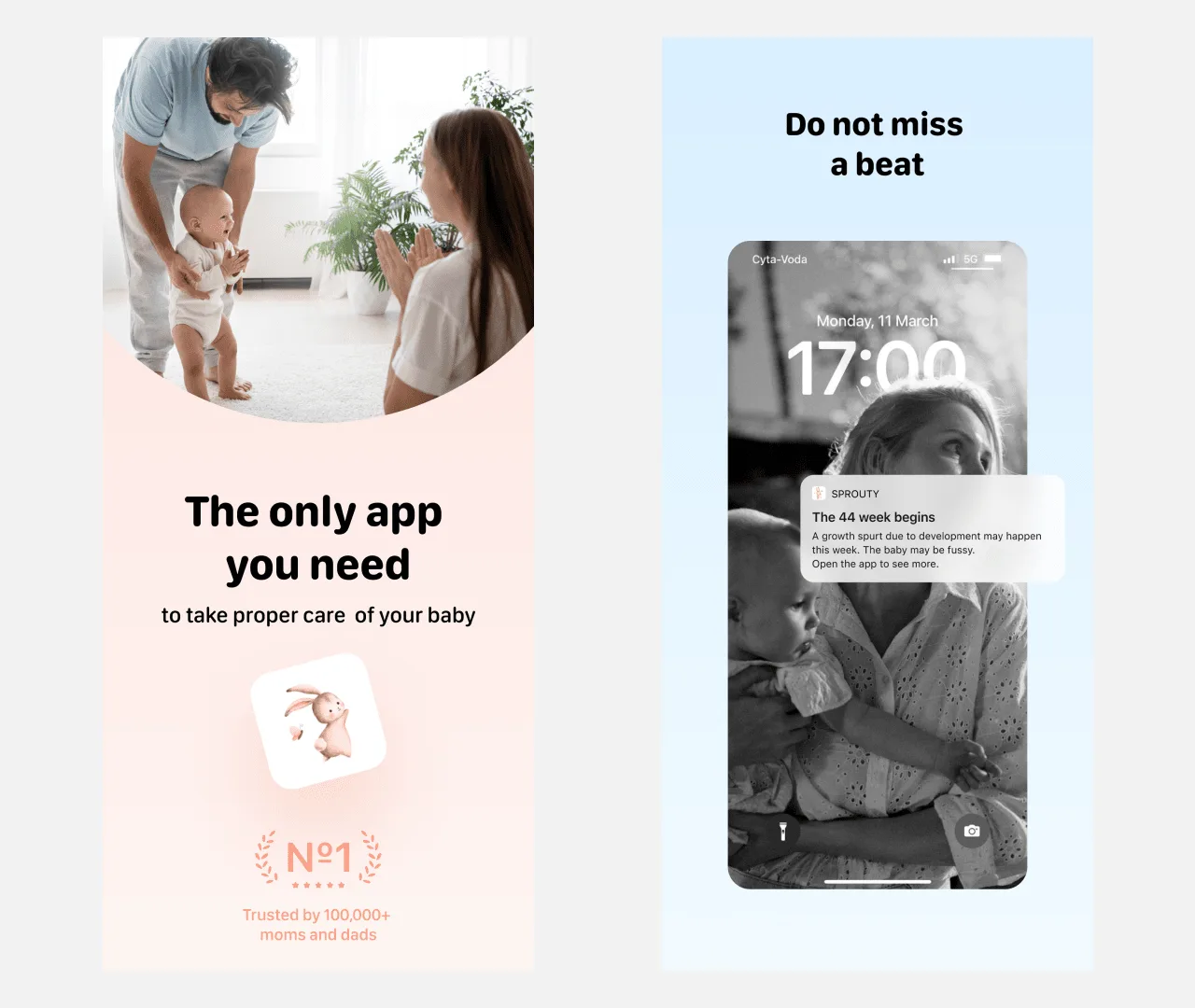 Sprouty app screen