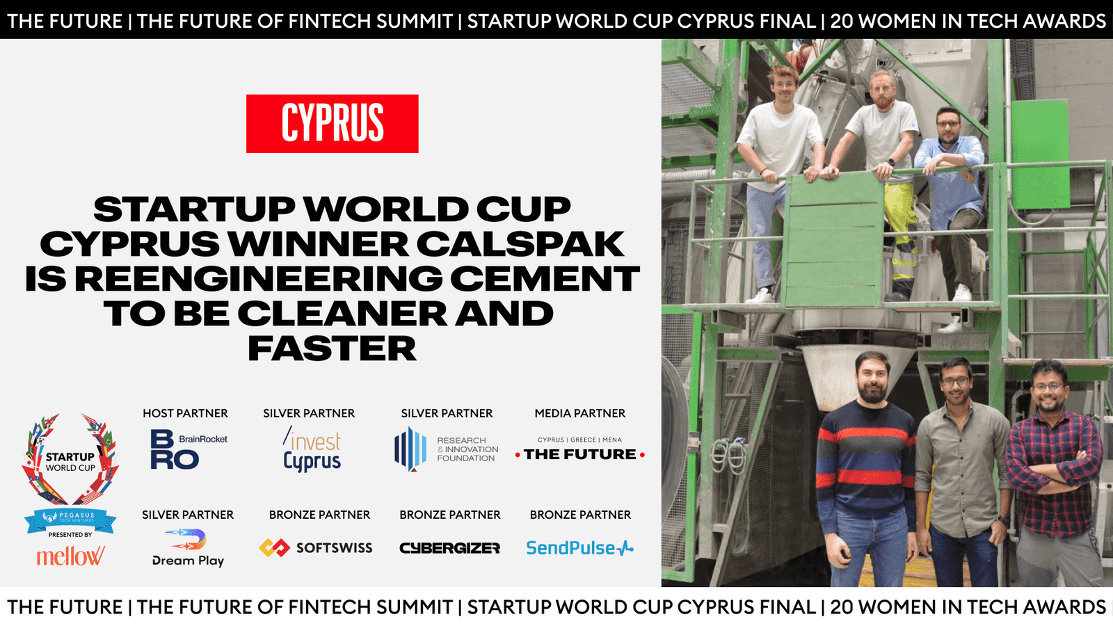 Startup World Cup Cyprus Winner Calspak Is Reengineering Cement