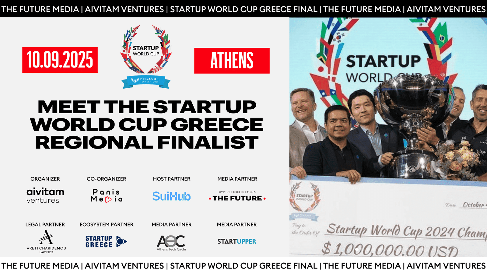 Startup World Cup Greece Regional Finalist
