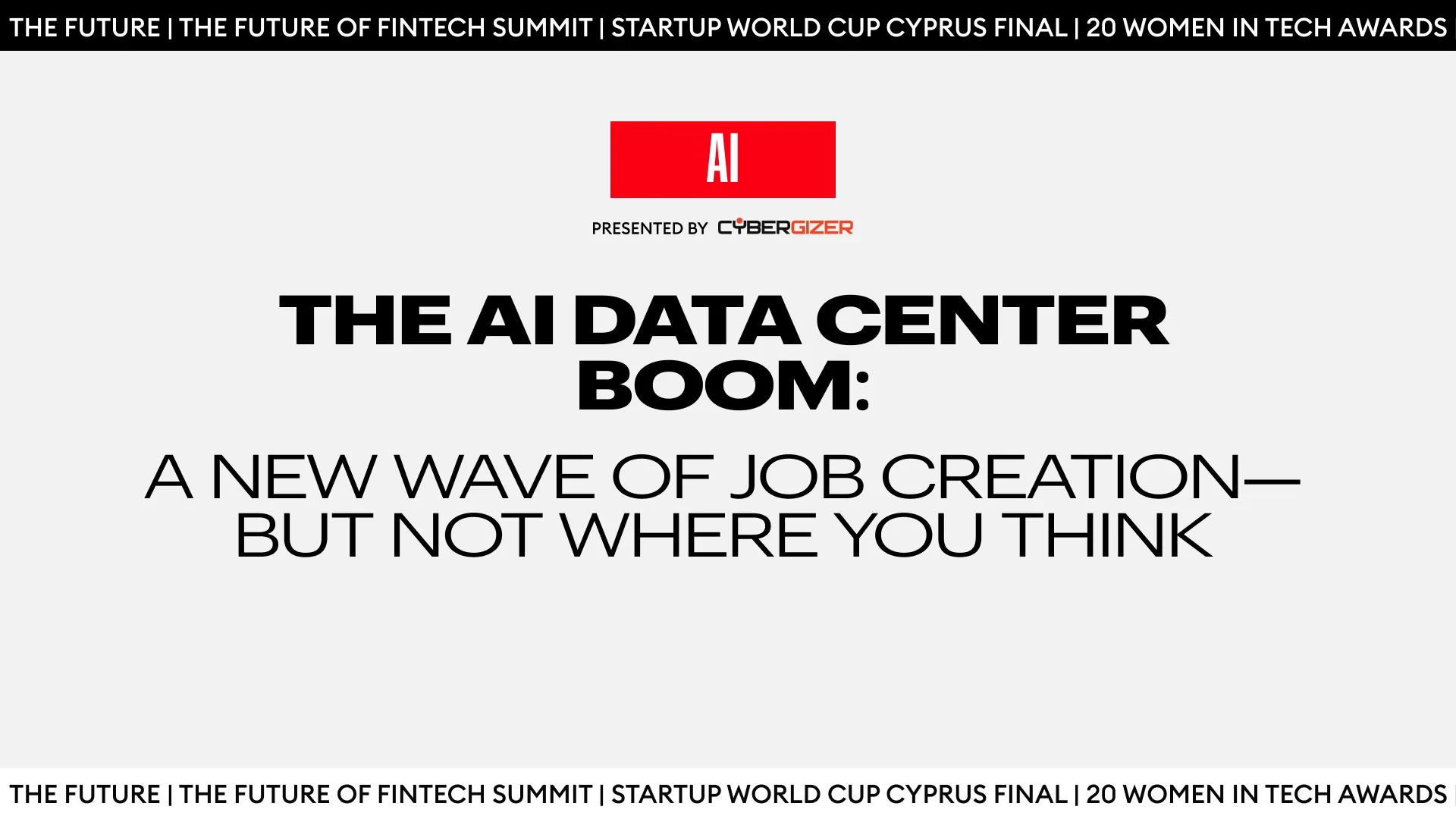 The AI Data Center Boom