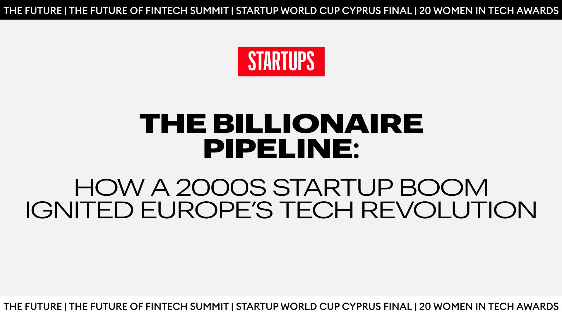 The Billionaire Pipeline