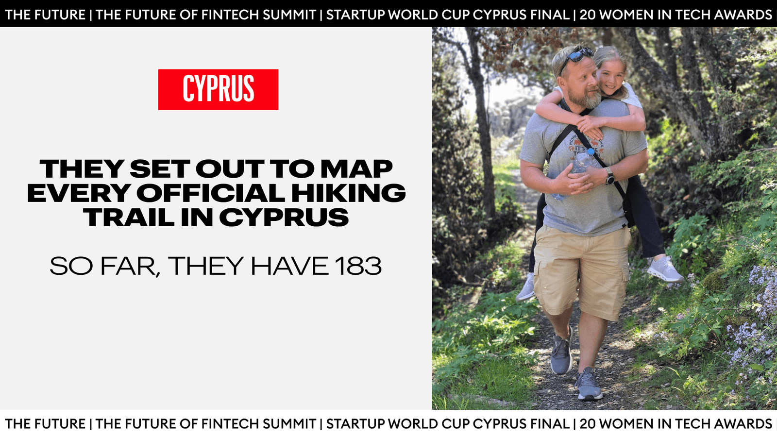 They Set Out to Map Every Official Hiking Trail in Cyprus. So Far, They Have 183.