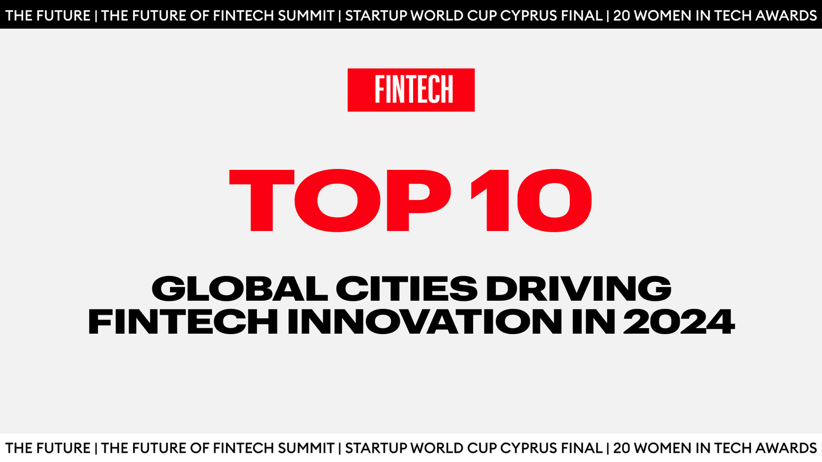 Top 10 Global Cities Driving Fintech