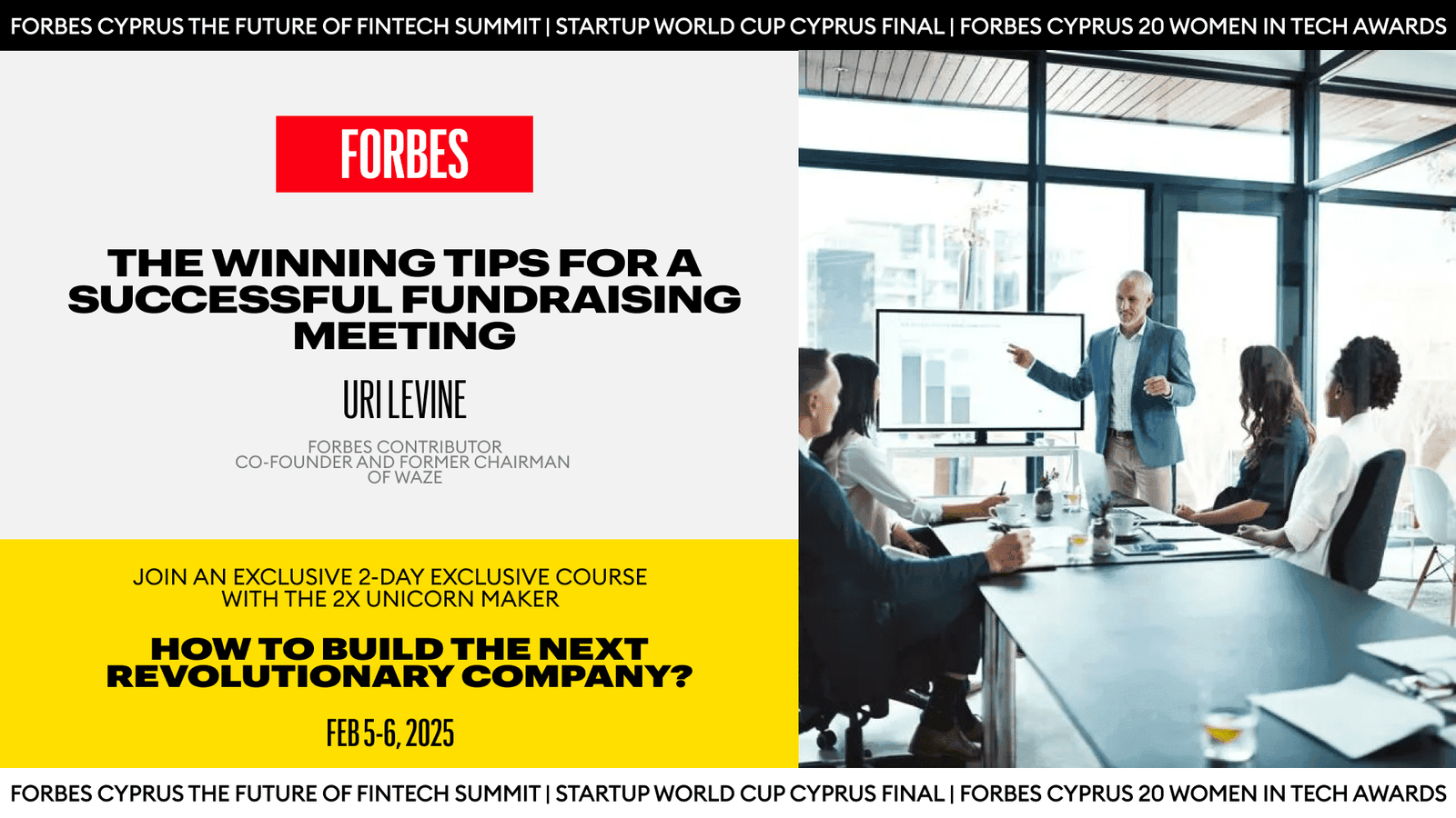 Uri Levine - The Winning Tips
