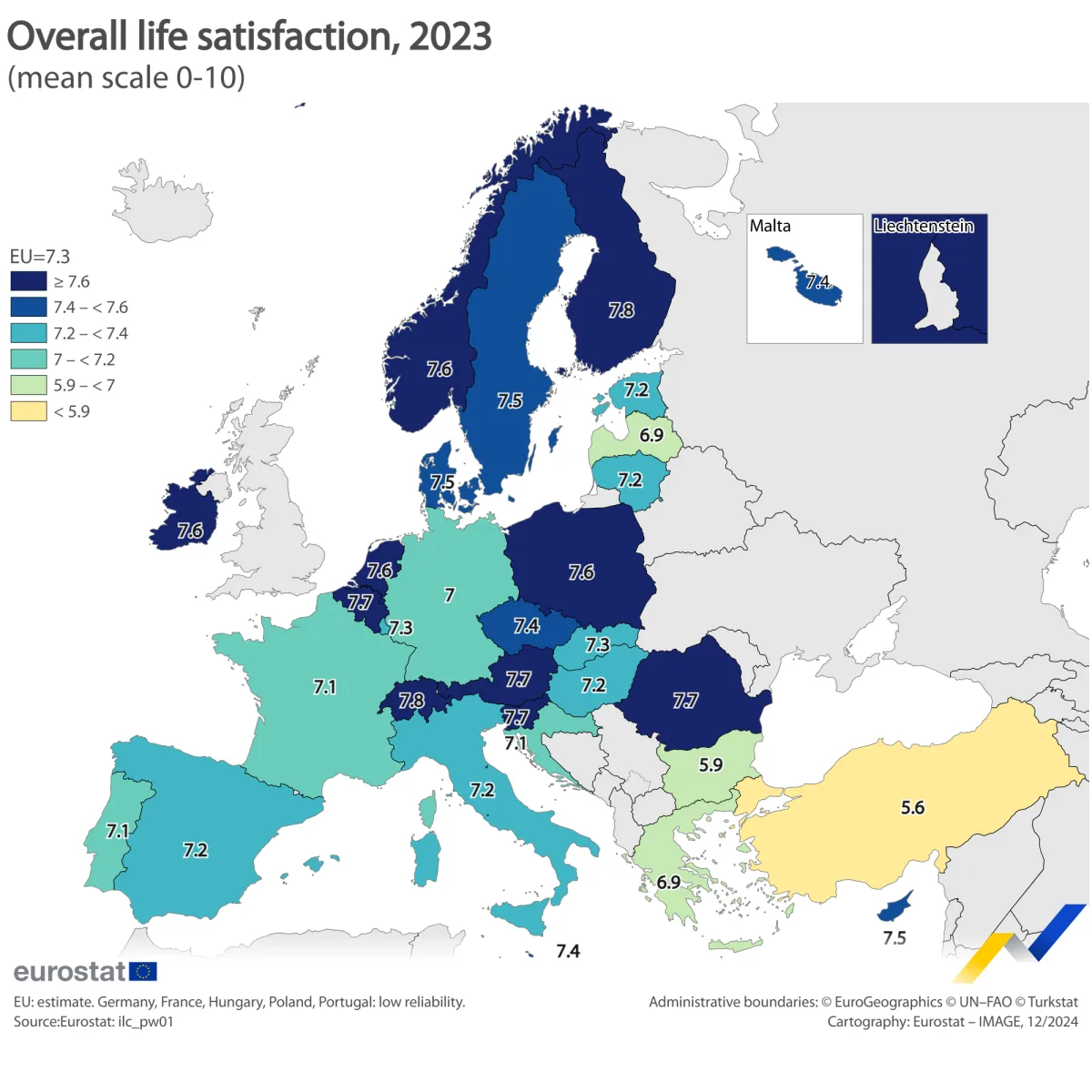 Are Cypriots The Most Life-Satisfied In The EU? A Closer Look At Happiness Across Europe 1 image 47